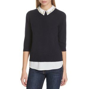 Ted Baker Sweater with Beading Size 1